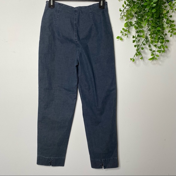Piazza Sempione denim ankle pants made in Italy size 42/6 - Picture 9 of 15